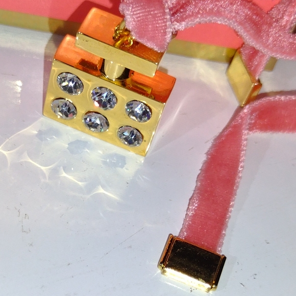 Michael Kors Very Hollywood Pink💕Velvet Choker/Bracelet NWT - Picture 10 of 15